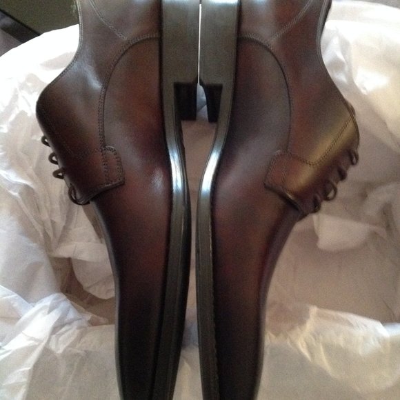 Magnanni Men\'s Knight Dark Brown Leather Dress Shoes - Size 11 - New in Box main image 6